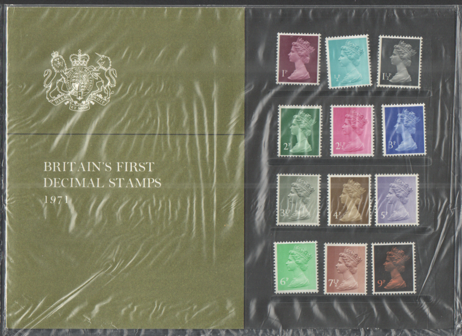 (image for) 1971 "Scandinavia '71" British Post Office Souvenir Presentation Pack